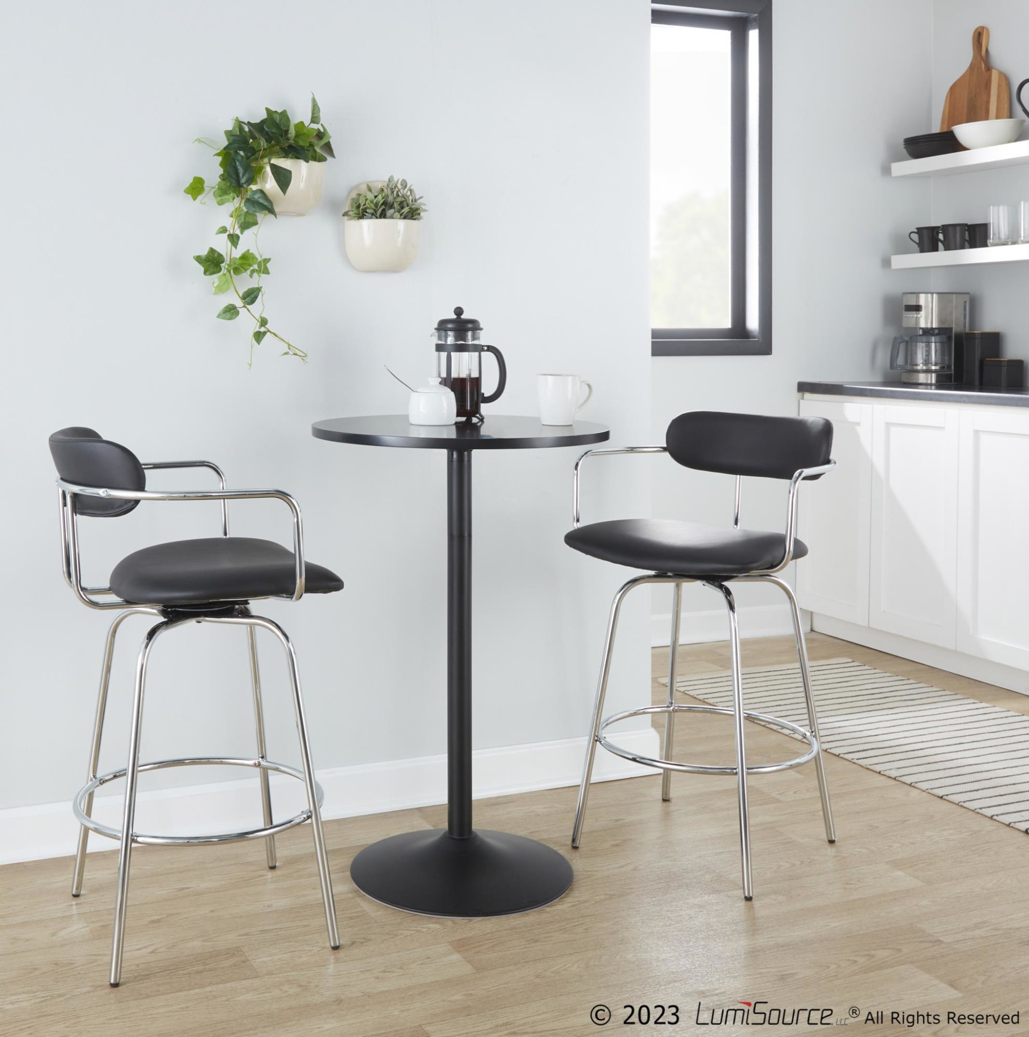 Demi 26" Fixed-height Counter Stool - Set Of 2